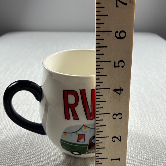 RV there yet? Cracker Barrel stoneware, camping humor mug.EUC - Picture 6 of 7